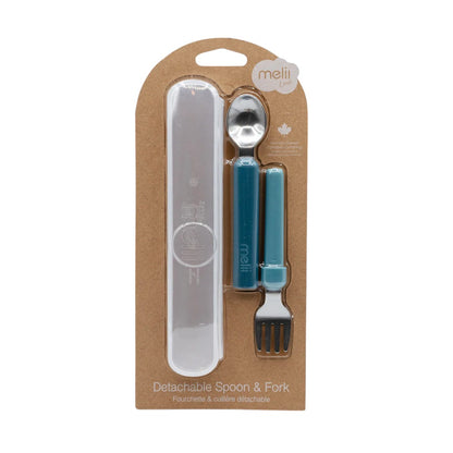 Melii Luxe Spork On the Go - Blue