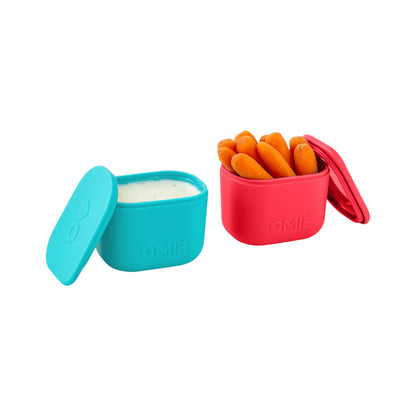 Omie OmieBox UP Silicone Dip Containers Set 2 - Assorted Colours