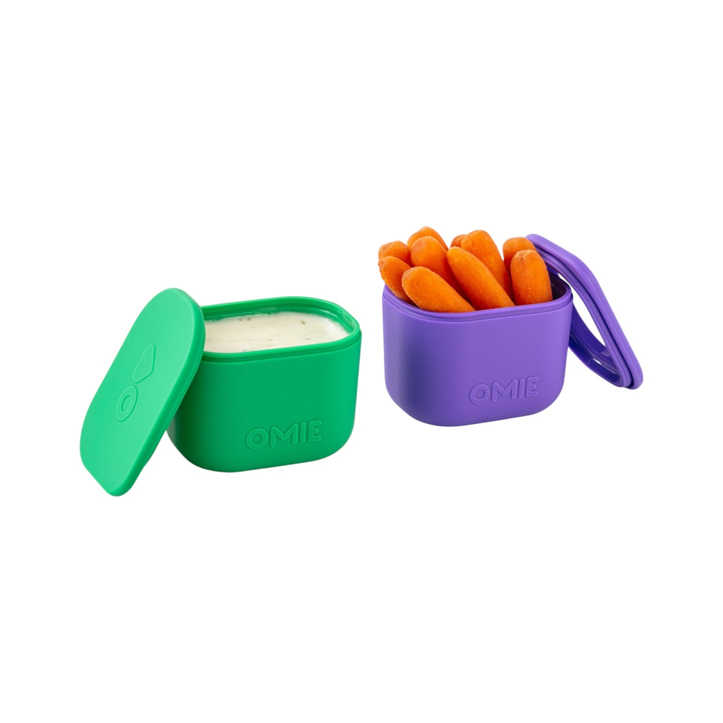 Omie OmieBox UP Silicone Dip Containers Set 2 - Assorted Colours