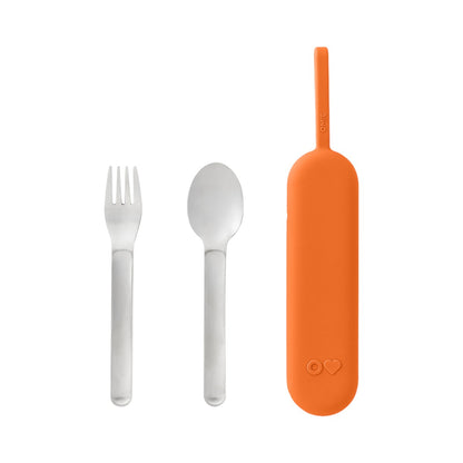 Omie Up Stainless Steel 3 Piece Utensil Set - Assorted Colours