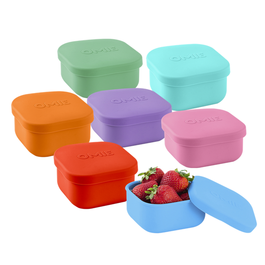 Omie Snack Silicone Container - Assortment of Colours