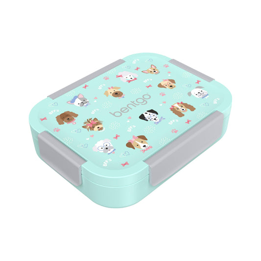 Bentgo Kids Snap & Go Lunch Box - Puppies