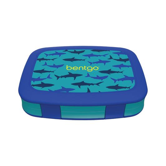 Bentgo Kids Prints Small Lunchbox - Sharks