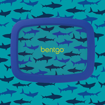 Bentgo Kids Prints Small Lunchbox - Sharks