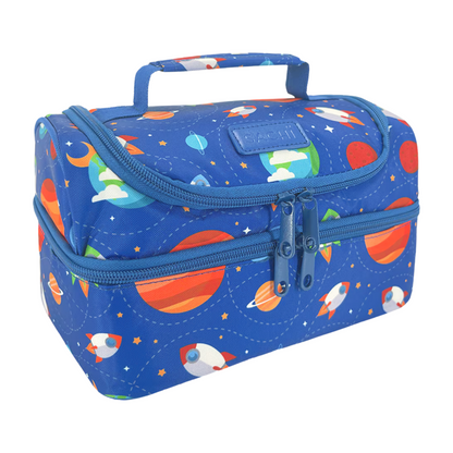 Sachi Insulated Double Decker Lunch Bag - Outer Space