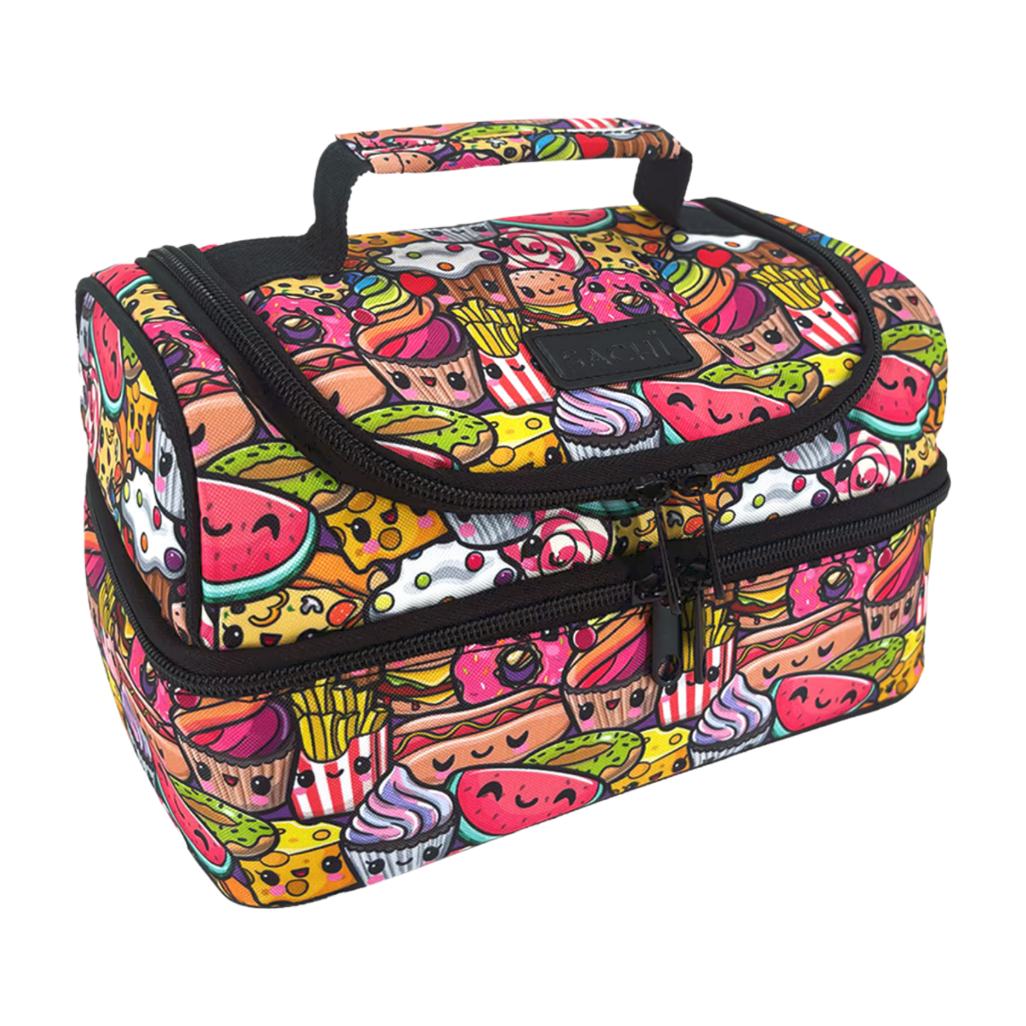 Sachi Insulated Double Decker Lunch Bag - Squishes