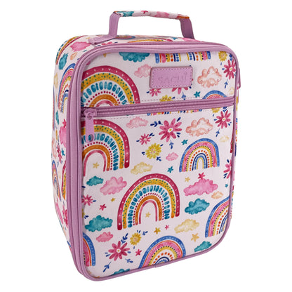 Sachi Insulated Lunch Tote & Ice Pack Bundle - Rainbow Sky