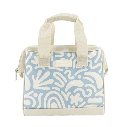 Sachi Insulated Lunch Bag - Blue Squiggles *NEW* *PREORDER*