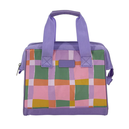 Sachi Insulated Lunch Bag - Pastel Checks *NEW* *PREORDER*