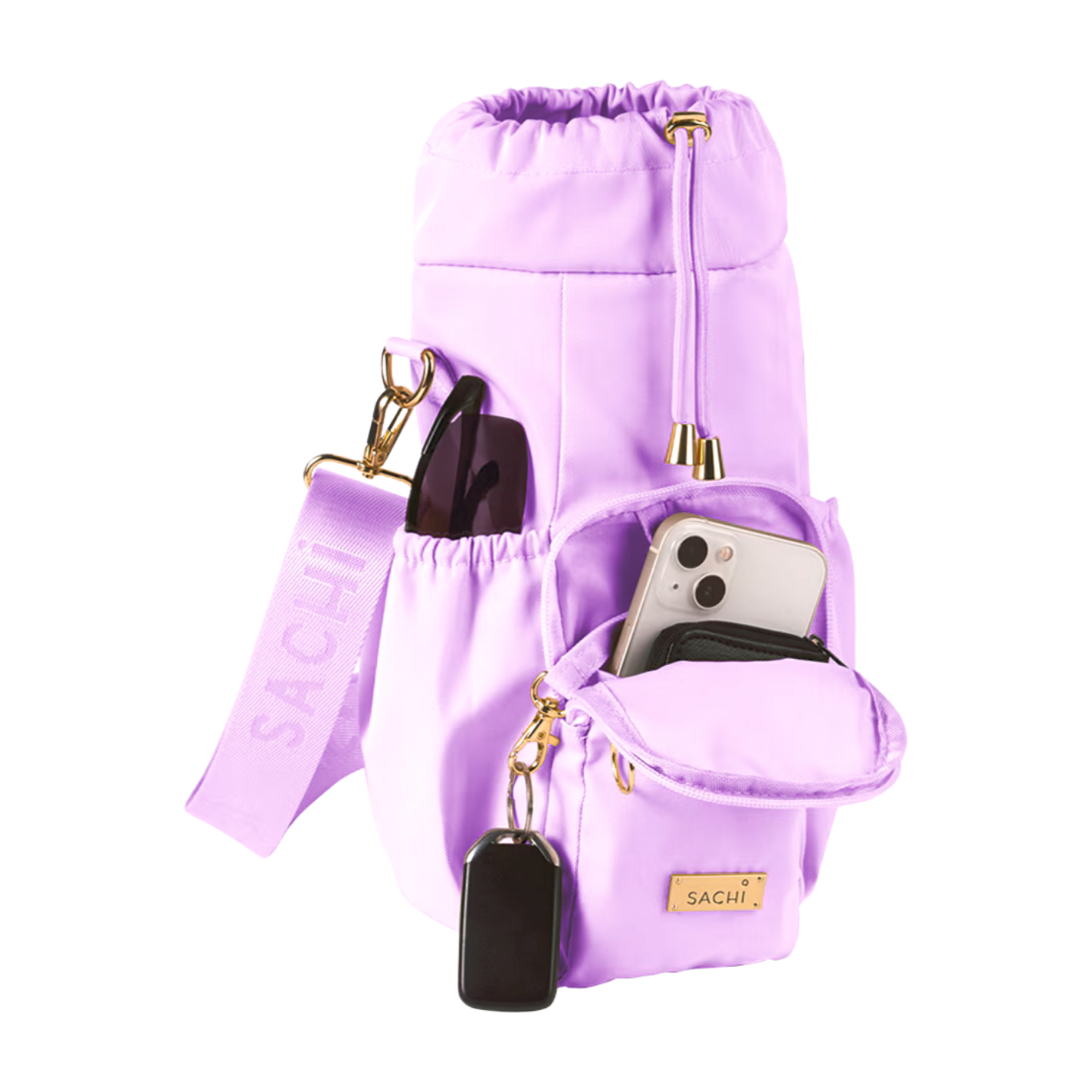 Sachi Insulated Crossbody Bottle Bag - Assorted Colours