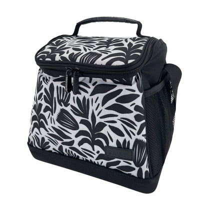 Sachi "Weekender" Insulated 12L Cooler Bag - Monochrome Blooms