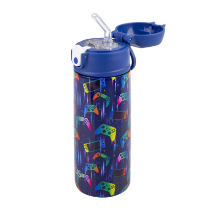 Oasis 550ml Kid's Drink Bottle w/ Sipper - Gamer