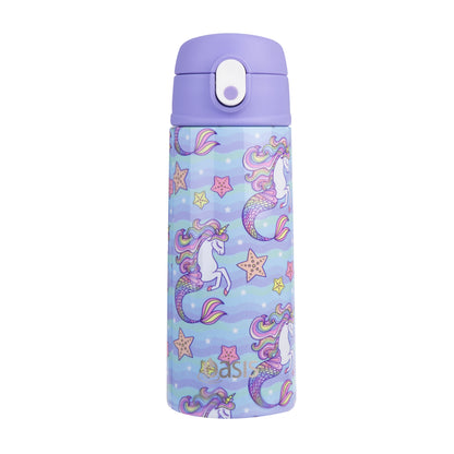 Oasis & Sachi Insulated Lunch Tote & 550ml Kids Sipper Bottle - Mermaid Unicorns