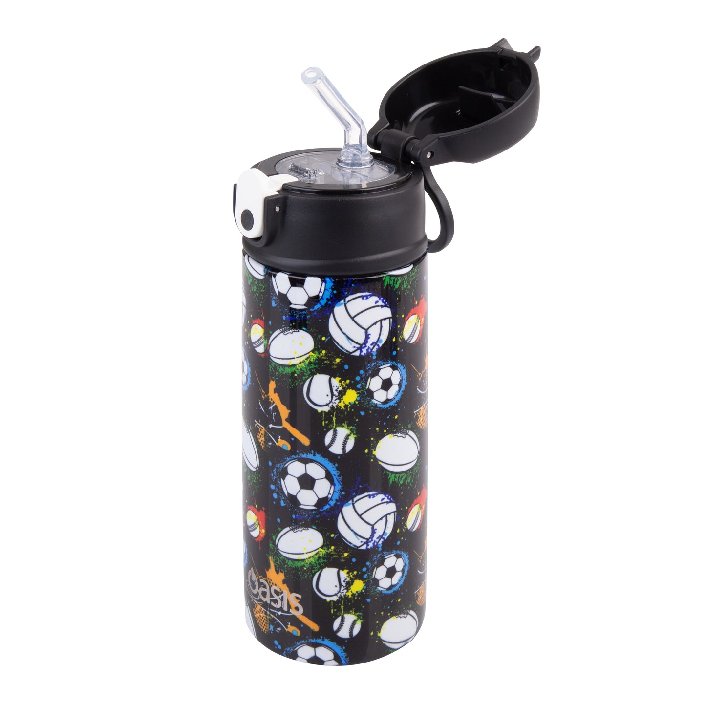 Oasis 550ml Kid's Drink Bottle w/ Sipper - Sports