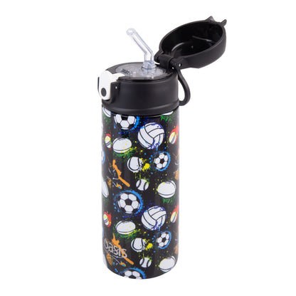 Oasis Insulated 550ml Kid's Drink Bottle w/ Sipper - Sports