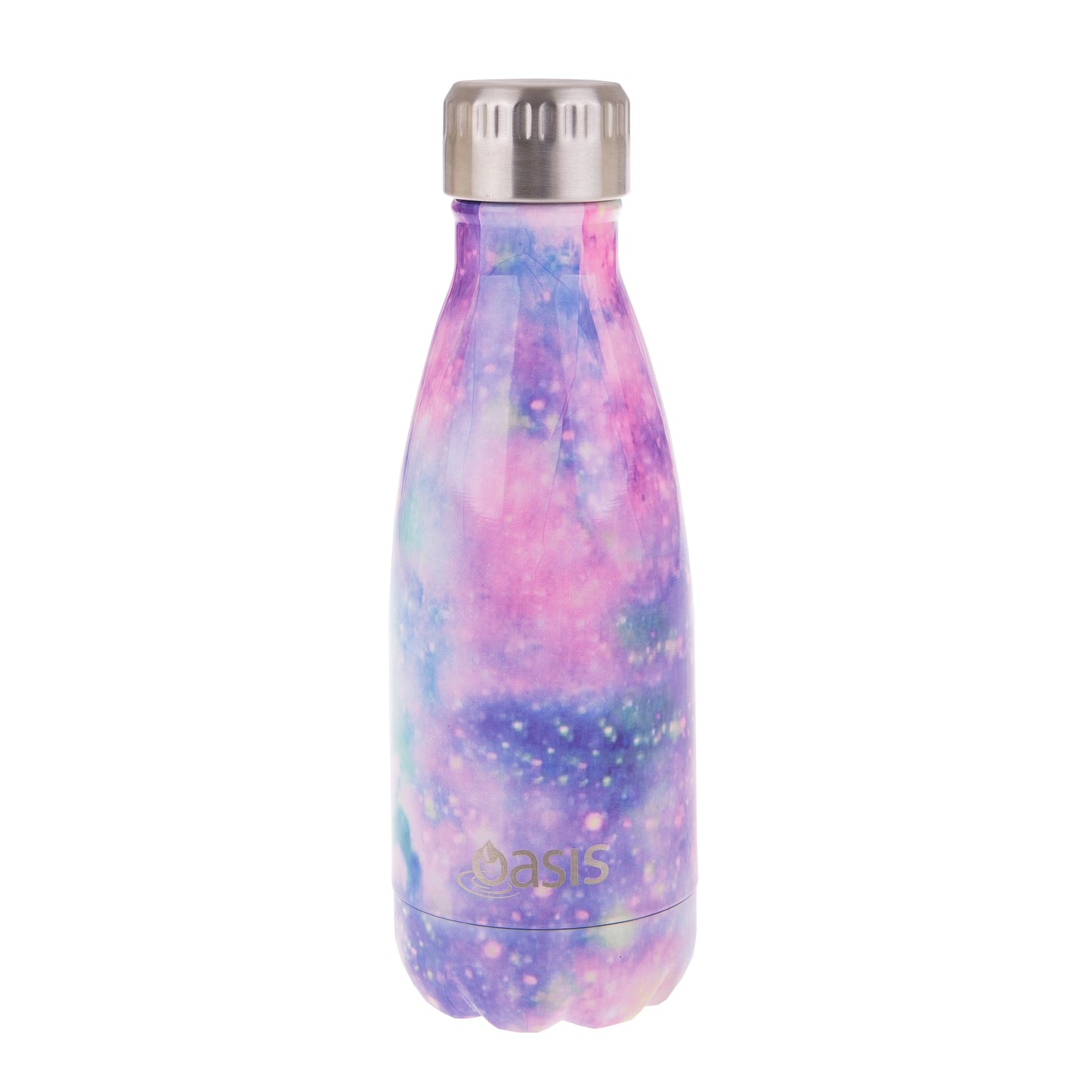 Oasis 350ml Stainless Steel Insulated Drink Bottle - Galaxy