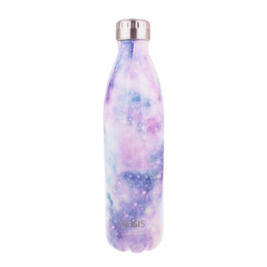 Oasis 750ml Stainless Steel Insulated Drink Bottle - Galaxy