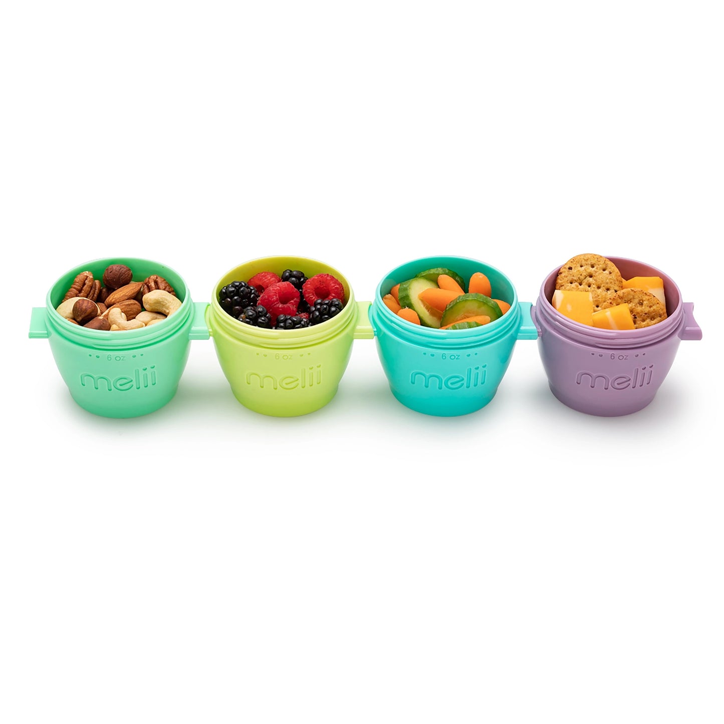 Melii 6oz Snap & Go Pods - 4 Pack