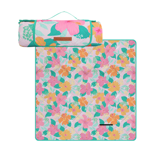 Annabel Trends Picnic Mat - Hibiscus