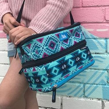 Arctic Zone Dual Compartment Lunch Bag - Aztec