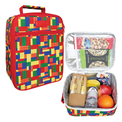 Sachi Insulated Lunch Tote & Ice Pack Bundle - Bricks