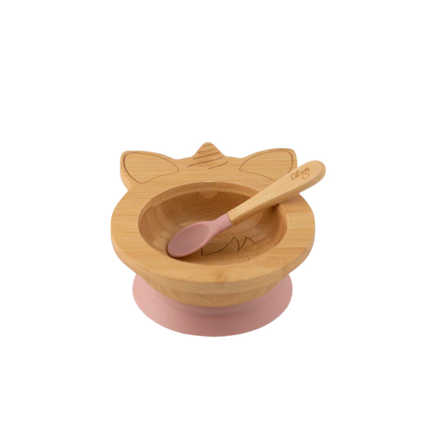 Citron Unicorn Bamboo Plate & Bowl Bundle