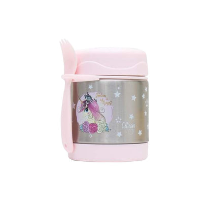 Citron 300ml Food Jar w/ Spork - Unicorn