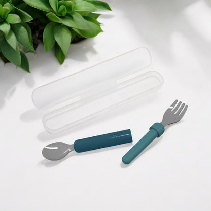 Melii Luxe Spork On the Go - Blue