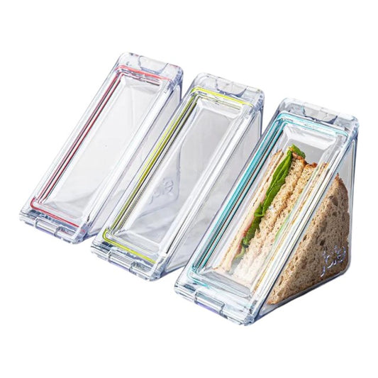 Joie Clear Lunch Triangle Sandwich Container - Assorted Colours