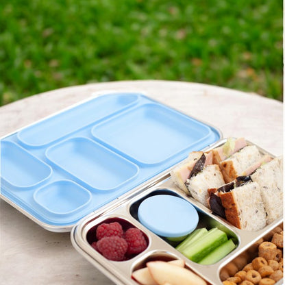 Nudie Rudie Stainless Steel Bento 5 Lunchbox - Assorted Colours