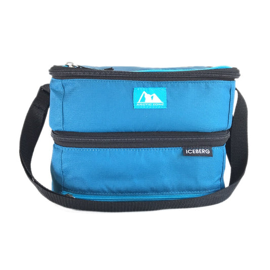 Arctic Zone Dual Compartment Lunch Bag - Sapphire Blue