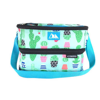 Arctic Zone Dual Compartment Lunch Bag - Cactus