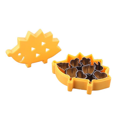 10 Piece Hedgehog Stainless Steel Fruit & Vegetable Cutter Set