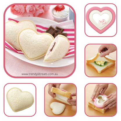 Akebono Pocket Sandwich Maker - Heart