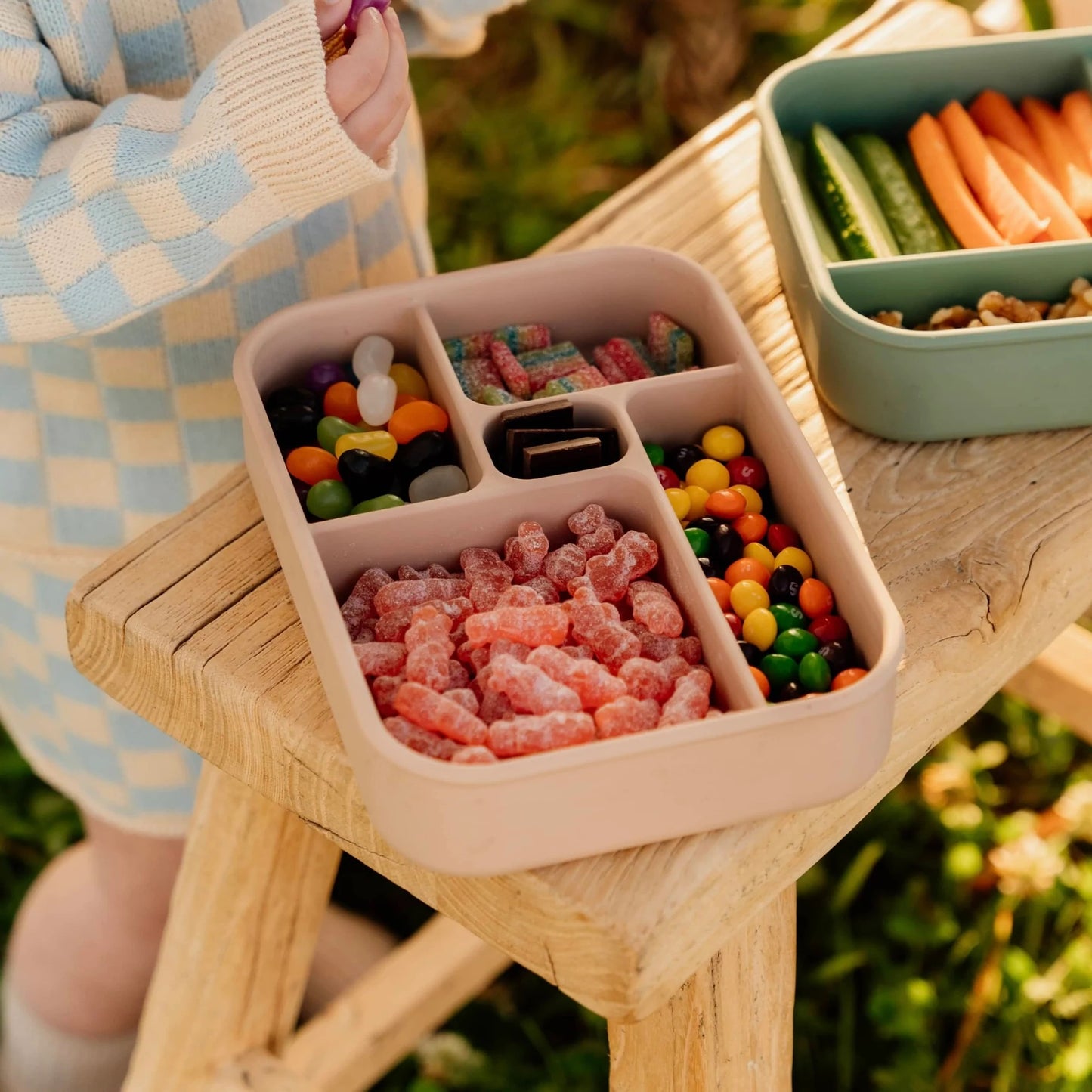 The Zero Waste People Silicone Bento Lunchbox - Assorted Colours