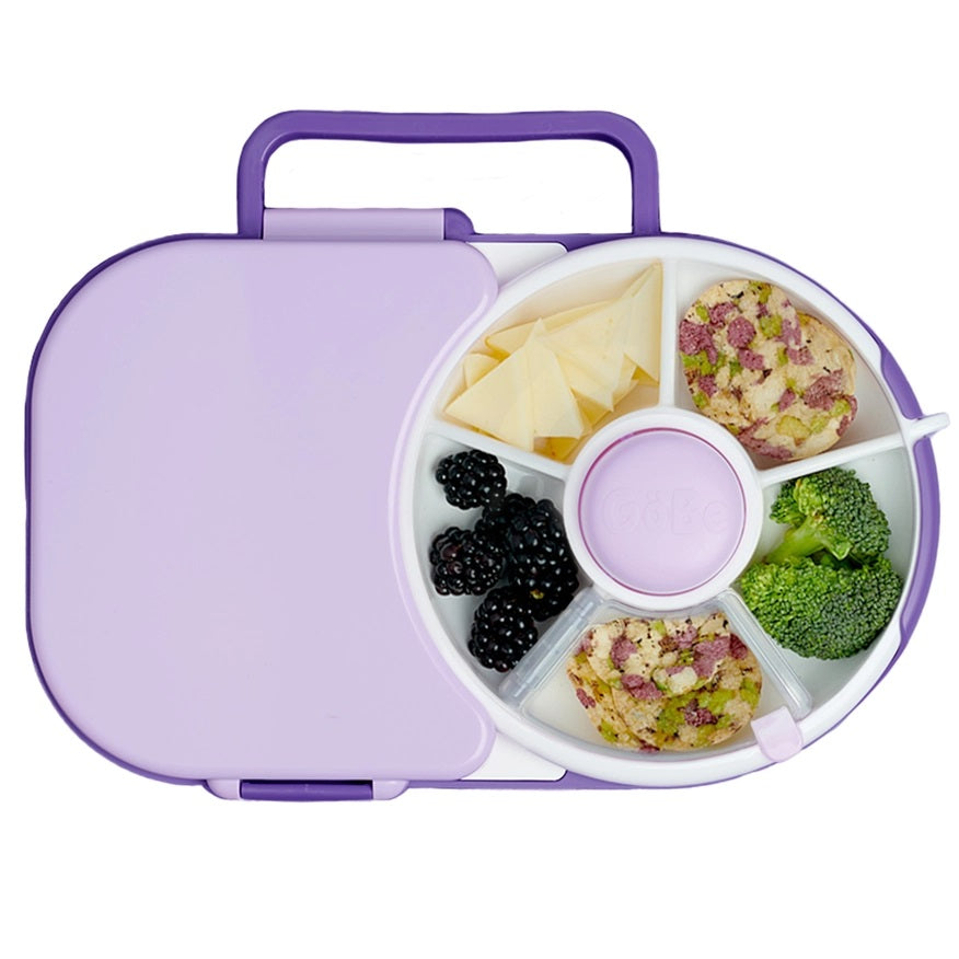 GoBe Kids Lunchbox with Snack Spinner - Assorted Colours