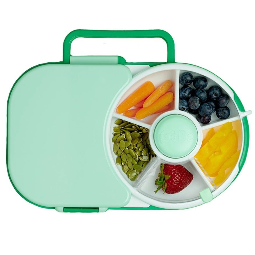 GoBe Kids Lunchbox with Snack Spinner - Assorted Colours