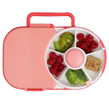 GoBe Kids Lunchbox with Snack Spinner - Assorted Colours