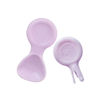 b.box Mini Spoon & Flork Duo - Assorted Colours