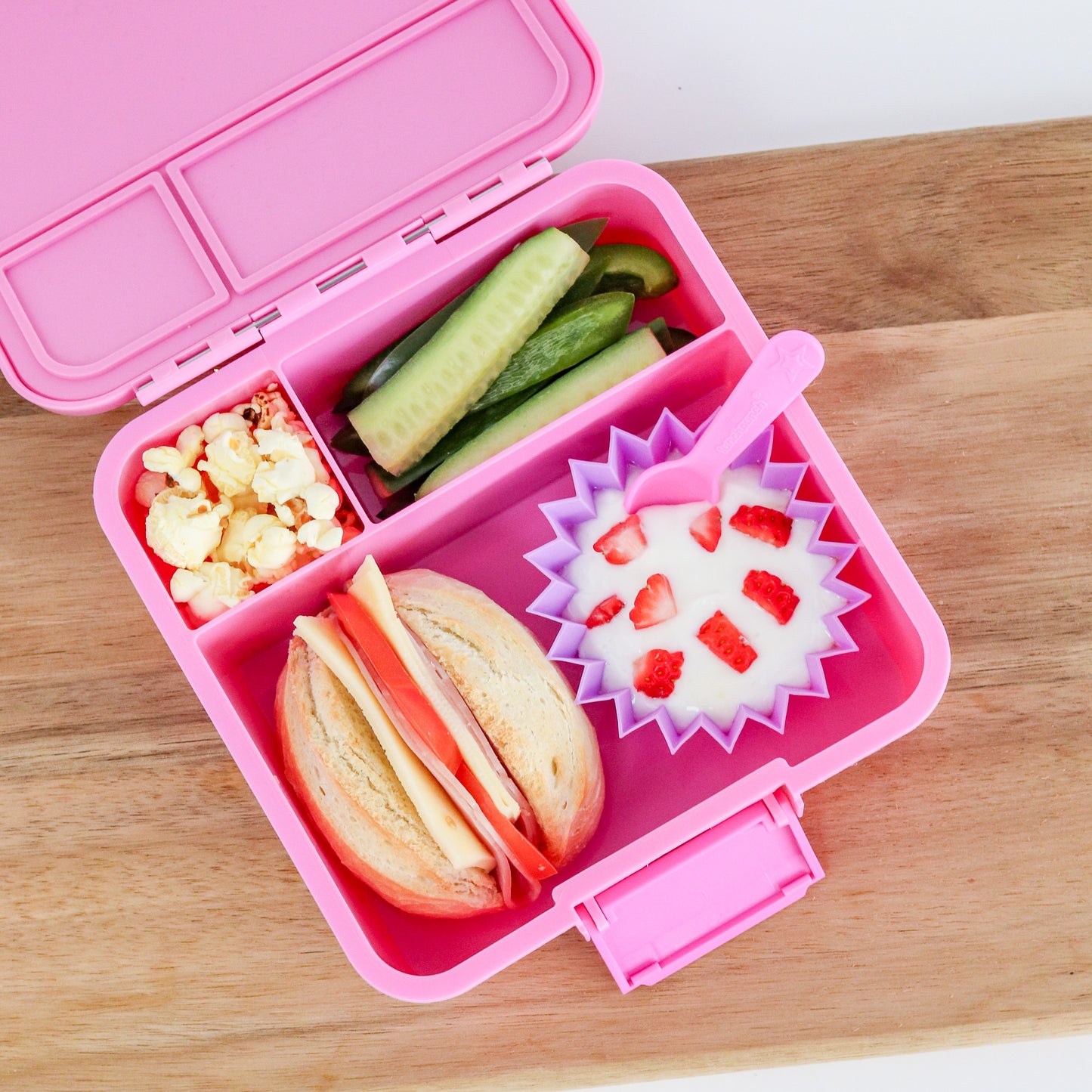 MontiiCo Bento Three Lunchbox - Floss