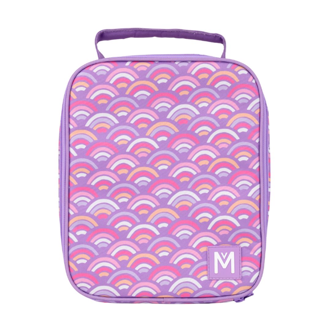 MontiiCo Insulated Lunch Bag - Rainbow Roller