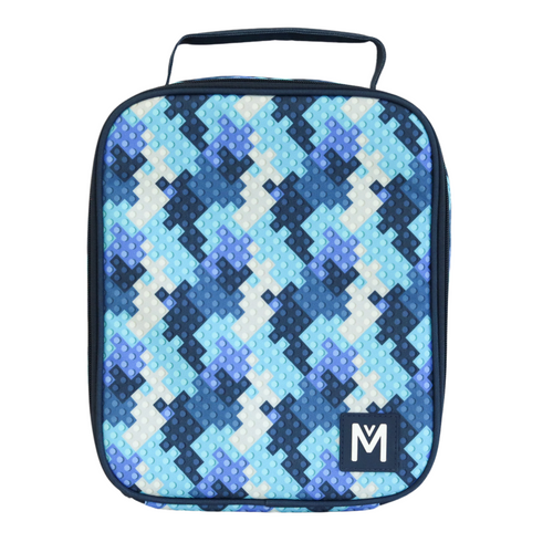 MontiiCo Insulated Lunch Bag - Block Land