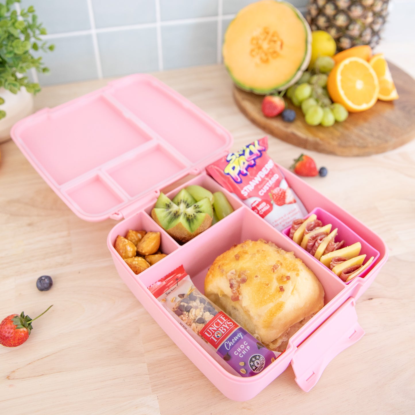 MontiiCo Feast Bento Lunchbox - Dahlia *PREORDER*