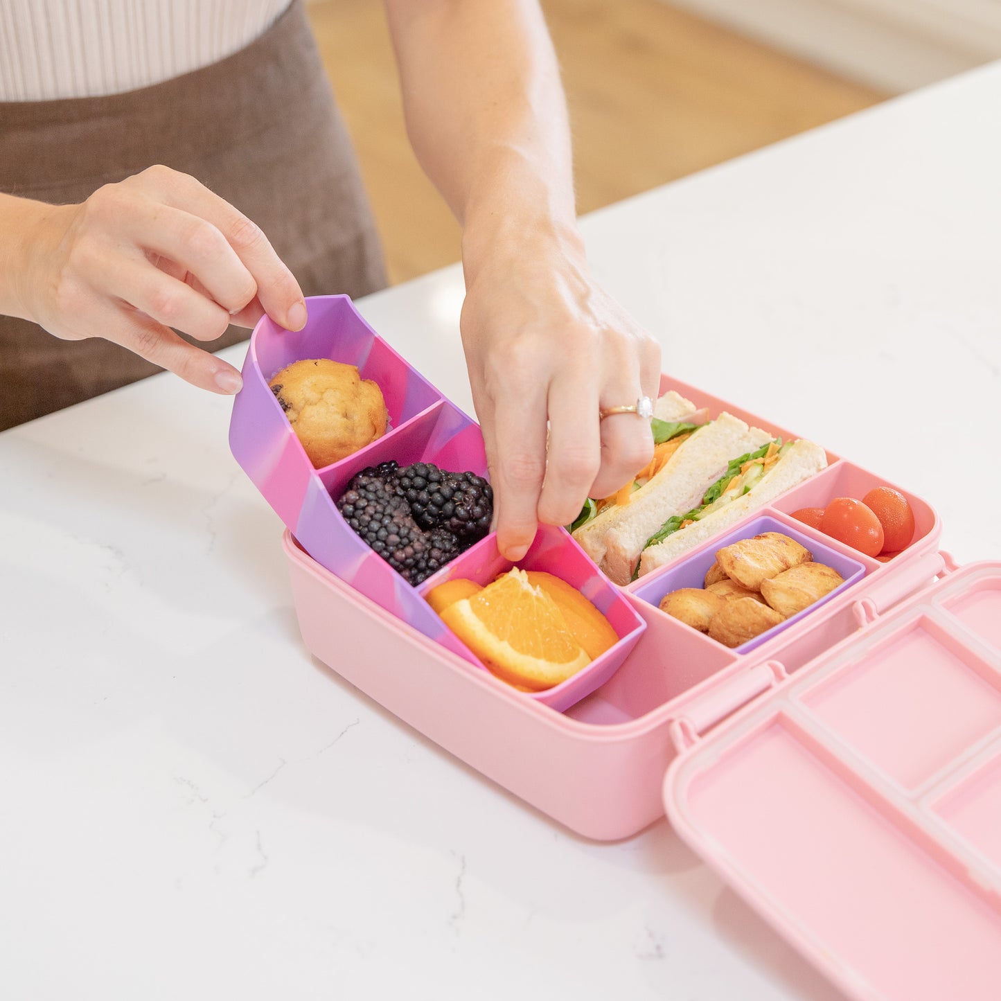 MontiiCo Feast Bento Tray - Assorted Colours