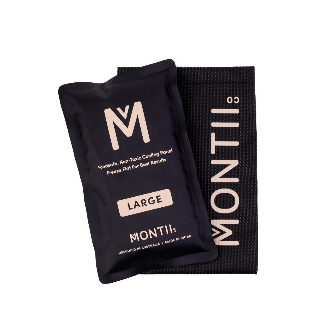 MontiiCo Insulated Lunch Bag - Block Land