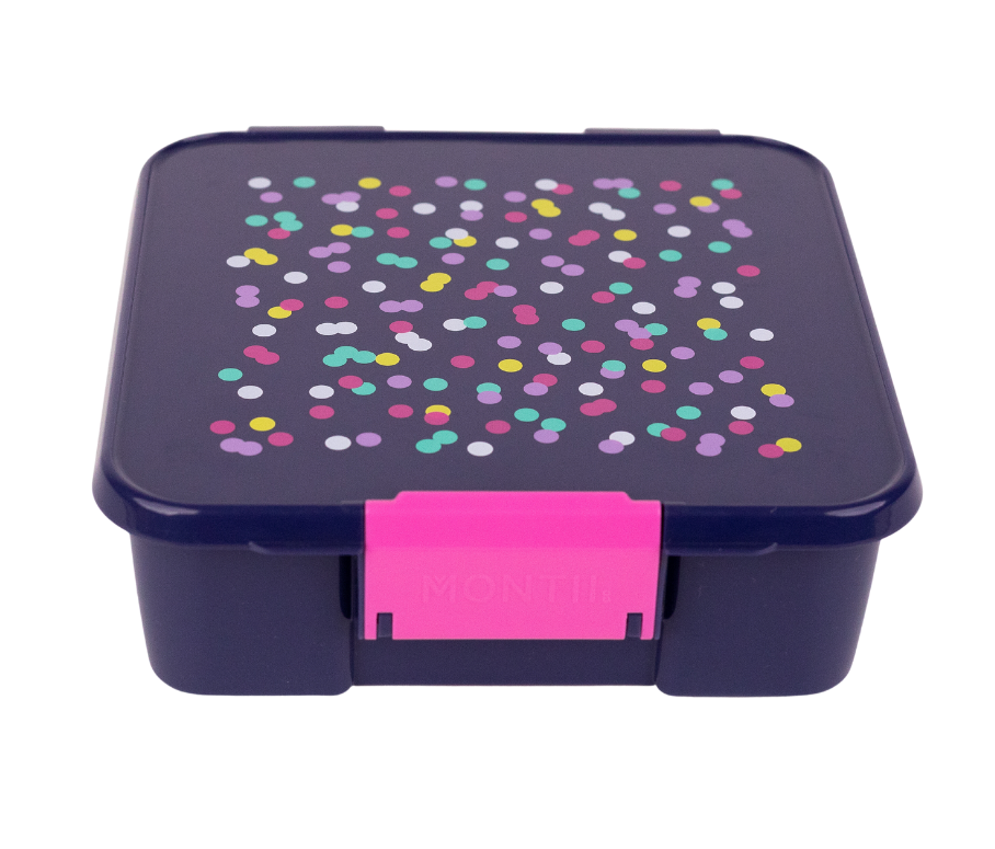 *Discontinued* MontiiCo Bento Five Lunchbox - Confetti