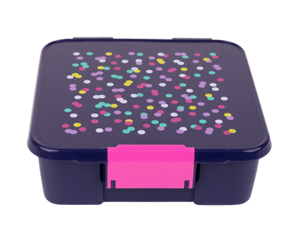 *Discontinued* MontiiCo Bento Five Lunchbox - Confetti