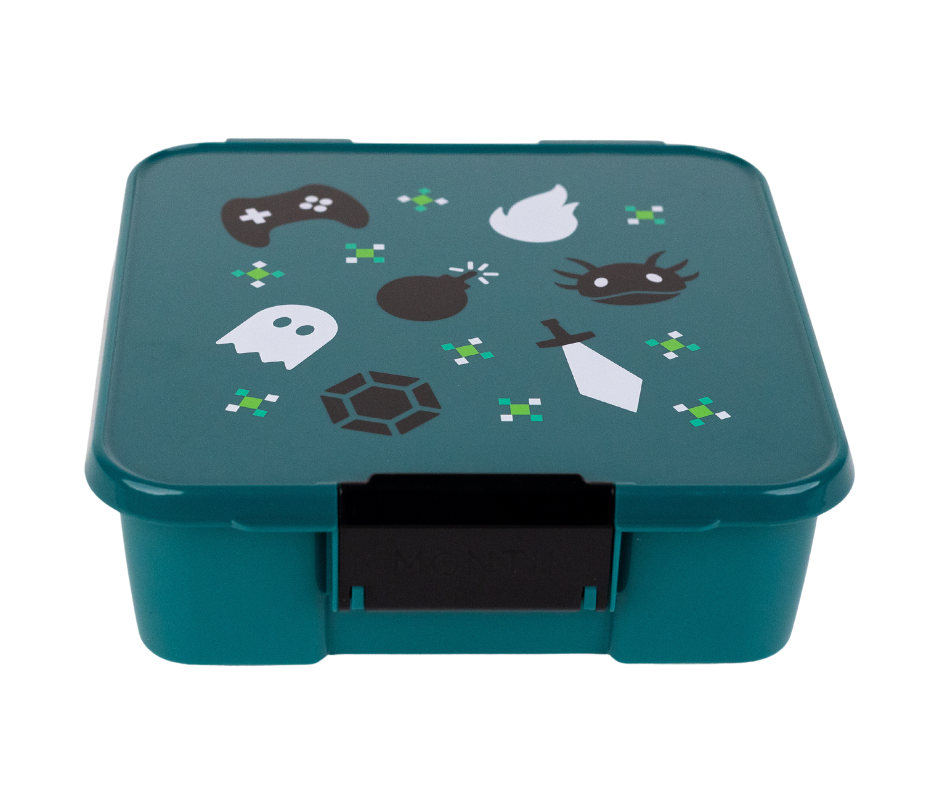 MontiiCo Bento Three Lunchbox - Game On