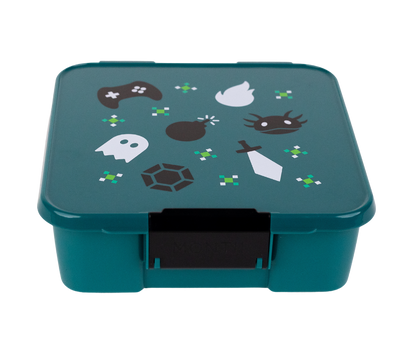 MontiiCo Bento Three Lunchbox - Game On