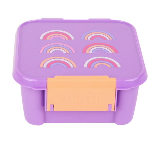 MontiiCo Bento Two Snack Box - Rainbow Roller